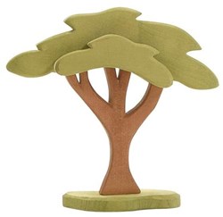 Ostheimer árbol africano de madera con soporte - juguete sostenible