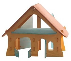 Ostheimer granja de madera juguete para niños y juego imaginativo
