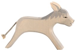 Ostheimer burro de madera figura de juego - juguete donkey corriendo