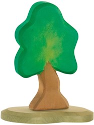 Ostheimer figura de juego de madera roble pequeño con soporte - juguete sostenible