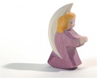 Ostheimer ángel de madera violeta figura decoración habitación infantil