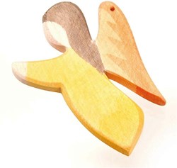 Ostheimer ángel de madera amarillo figura de juego juguete fantasía