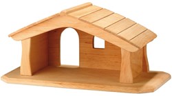 Ostheimer establo de madera mini natural juguete decoración granja