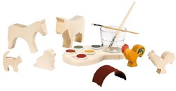 Ostheimer set creativo de madera completo figuras de juguete