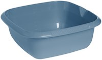Keeeper barreño cuadrado 8L azul - cubeta de plástico resistente