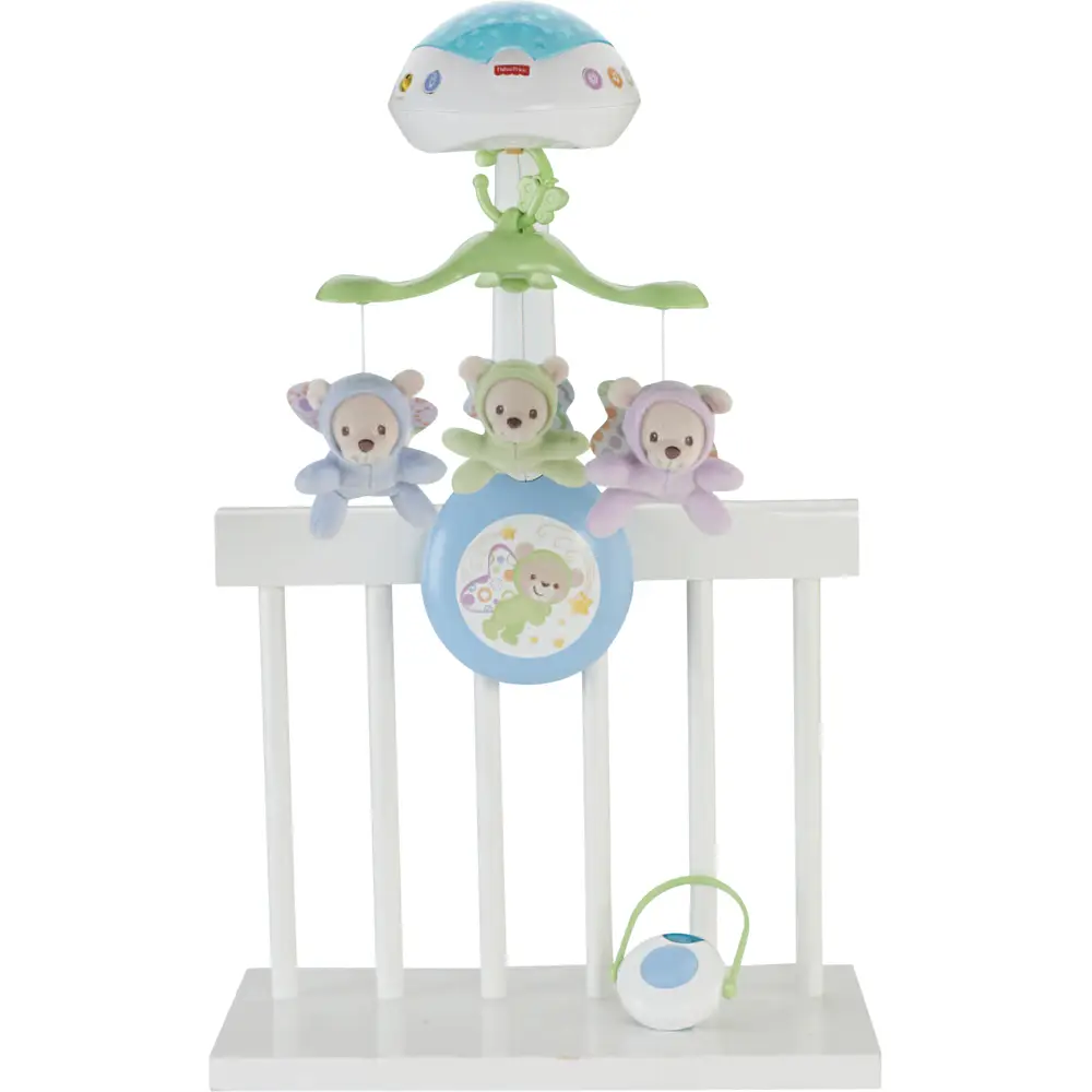 Móvil para bebé Mattel con música y proyector - Móvil 3-en-1 Fisher-Price