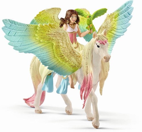 Schleich bayala® Fairy Surah with glitter Pegasus