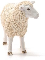 Schleich Oveja de Granja - Figura de Juego Juguete Infantil 13882-2
