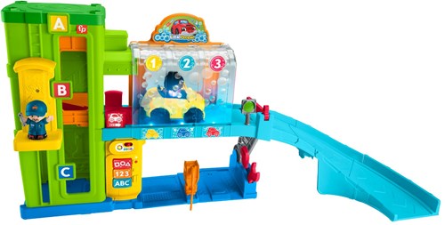 Fisher-Price Little People Garage - Garaje de Juguete Interactivo Coches-2