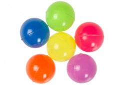 Duckiez pelotas saltarinas color neón - 100 unidades juguete colorido