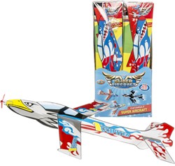 Duckiez avión juguete lanzador avión tempex 50 cm multicolor