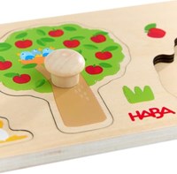 Haba puzzle de madera granja - juguete educativo para niños pequeños-2