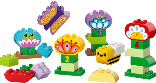 LEGO DUPLO set de construcción flores jardín creativo 10444 juguete para niños pequeños-2