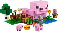 LEGO Minecraft set de construcción La casa del cerdito 21268 granja-2