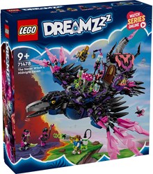 LEGO DREAMZzz set de construcción fantasía Cuervo de Medianoche Bruja Abisal 71478
