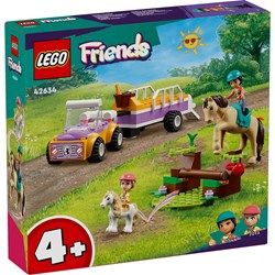 LEGO Friends remolque de caballo y poni set de construcción - 42634 juguete