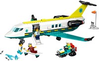 LEGO City Avión ambulancia juguete misión de rescate 60465-2