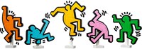 LEGO Art Keith Haring set de construcción figuras danzantes decoración pop art-2