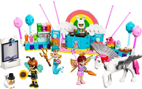 LEGO Friends set de fiesta de disfraces con unicornio y hada - 42661 juguete-2
