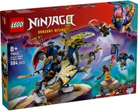 LEGO NINJAGO Mecha Jinete de Dragón set de construcción con dragón y minifiguras - 71843