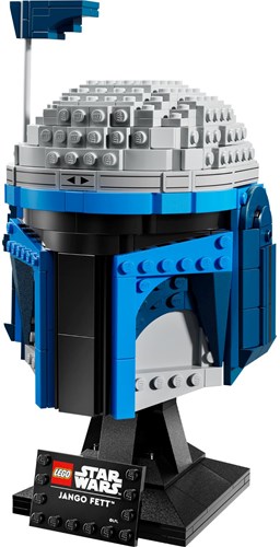 LEGO Star Wars casco Jango Fett set de construcción para adultos 75408-2
