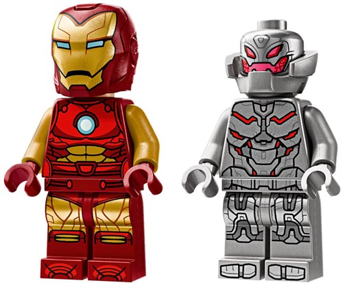 LEGO Marvel Iron Man Mech vs. Ultron set de construcción - Juguete de superhéroes-3
