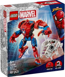 LEGO Marvel Spider-Man set de construcción meca vs. figura de acción Anti-Venom