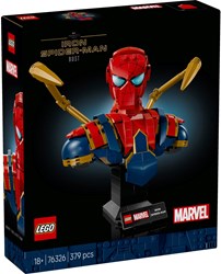 LEGO Super Heroes Iron Spider-Man busto set de construcción - Juguete Marvel