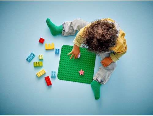LEGO DUPLO base de construcción verde - base para proyectos creativos-3