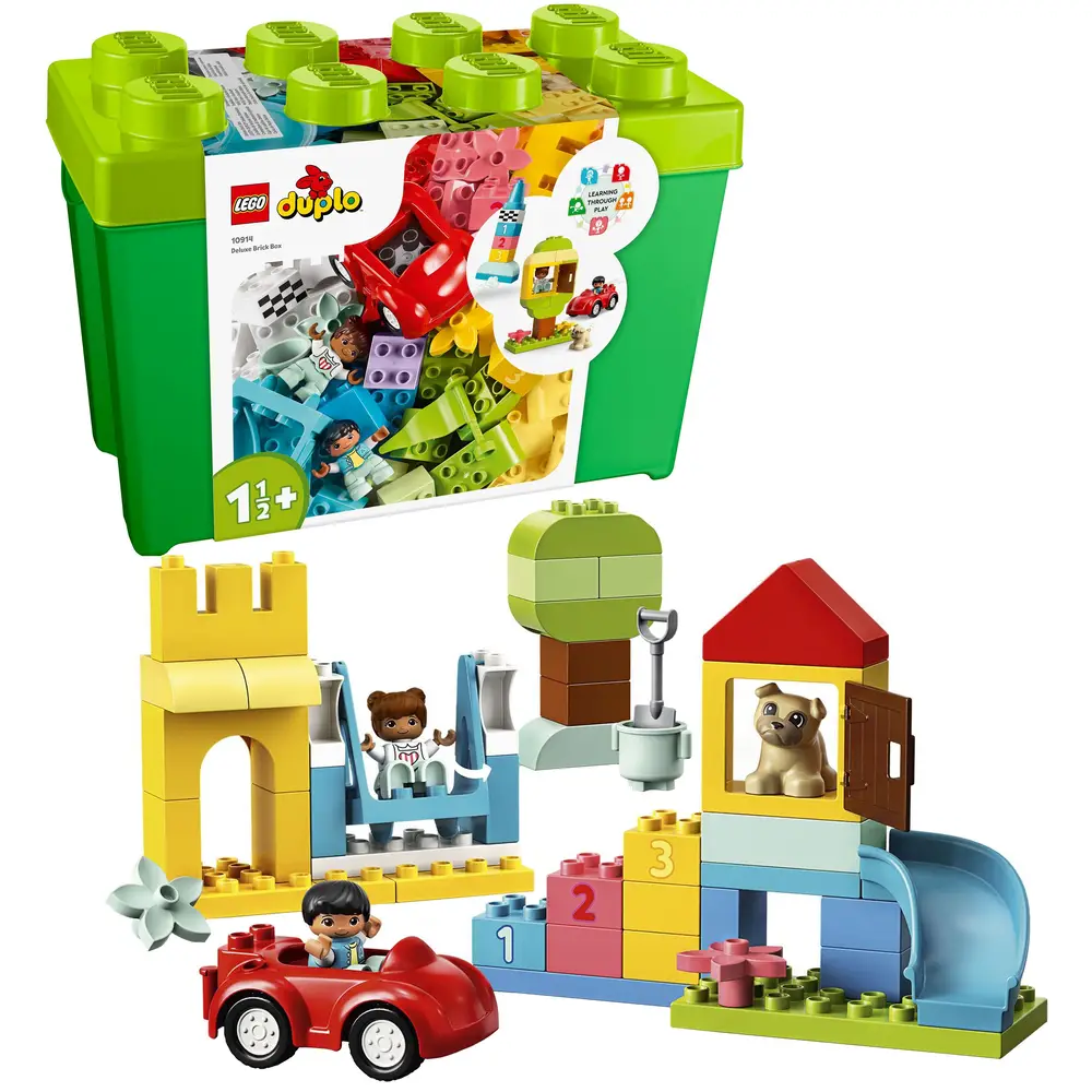 LEGO DUPLO Caja de almacenamiento de lujo bloques 85 piezas - 10914
