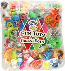 Set juguetes para regalar 100 piezas fiesta sorpresa niños
