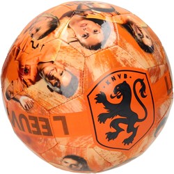 Balón de fútbol KNVB Oranje Leeuwinnen jugadores talla 5 PVC naranja