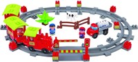 Abrick set de tren de construcción - tren de juguete colorido para niños-2