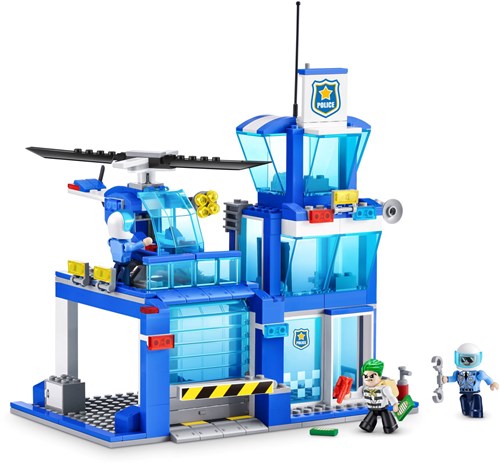 Zuru juguete de construcción comisaría Max City 321 piezas juego creativo-2