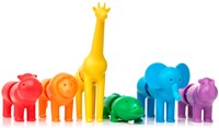 Smartmax set de construcción safari magnético para niños-2