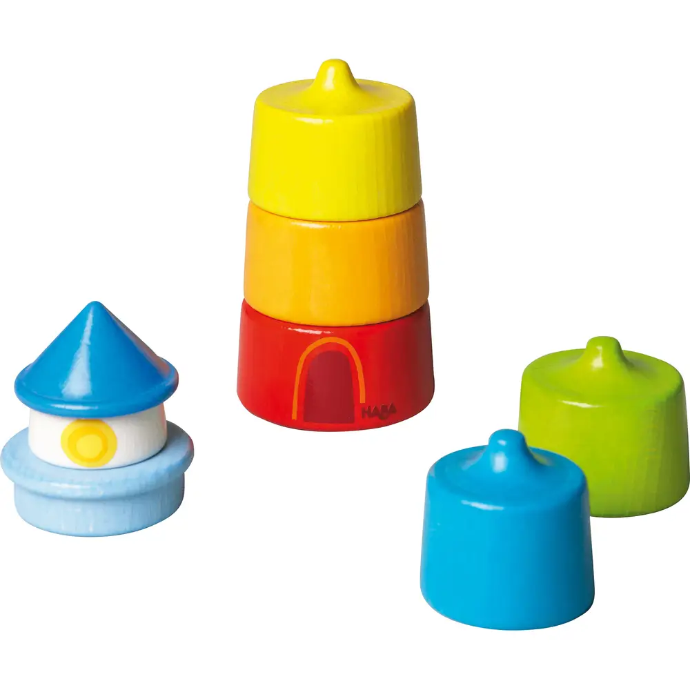 HABA Juego de apilar Faro
