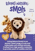 Living Nature peluche SMOLS Barn Owl juguete búho de peluche-3