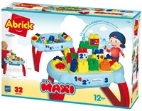 Abrick mesa de juego bloques de construcción set 32 piezas para niños-2