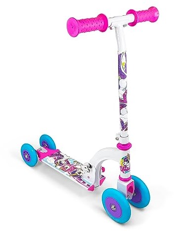 Patinete infantil unicornio - patinete juguete colorido unicornio exterior