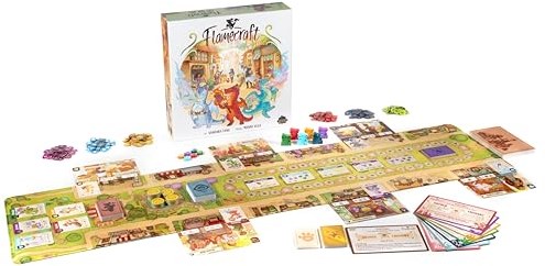 Flamecraft juego de mesa estratégico para 1-5 jugadores y familias-2