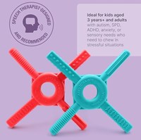 Ark Therapeutics juguete masticable sensorial fidget XT para niños y adultos-3