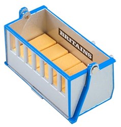 Britains accesorio tractor juguete Link Box escala 1:32 azul