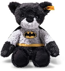 Steiff Batman peluche superhéroe oso de peluche - juguete suave 29 cm negro