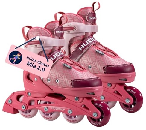Hudora patines en línea Mia 2.0 Pixie talla 37-40 comodidad ajustable