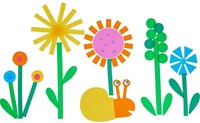 Haba set creativo decoración de ventana primavera - juguete creativo para niños-3