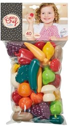 Ecoiffier 100% Chef Speeleten Groenten, 40dlg.