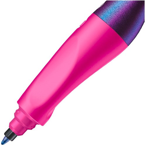 Stabilo bolígrafo roller ergonómico diestro holograph magenta-3