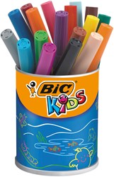 BIC rotuladores Kids Visacolor XL 18 colores lavables aptos para niños