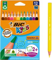BIC lápices de colores ECOlutions Evolution Triangle - 12 uds - Triangulares-3