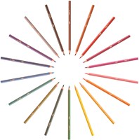 BIC lápices de colores Tropicolors set de 18 para niños-3